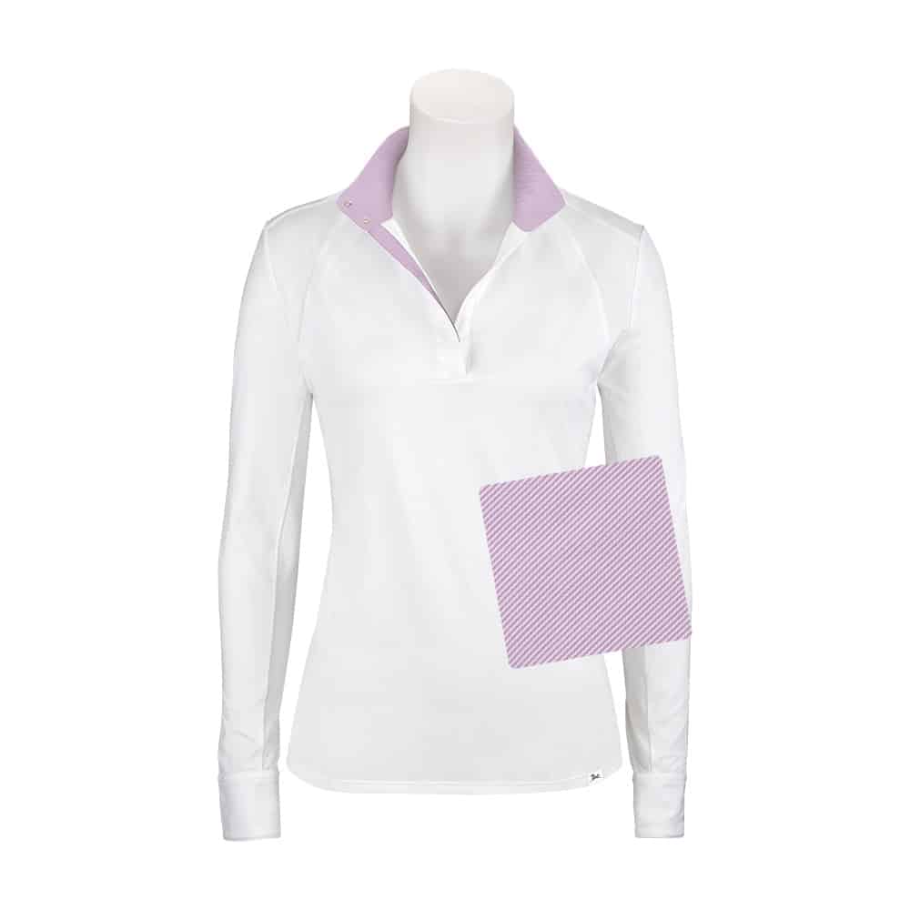 R.J. Classics Ladies Maddie 37.5 Show Shirt, Purple Stripe