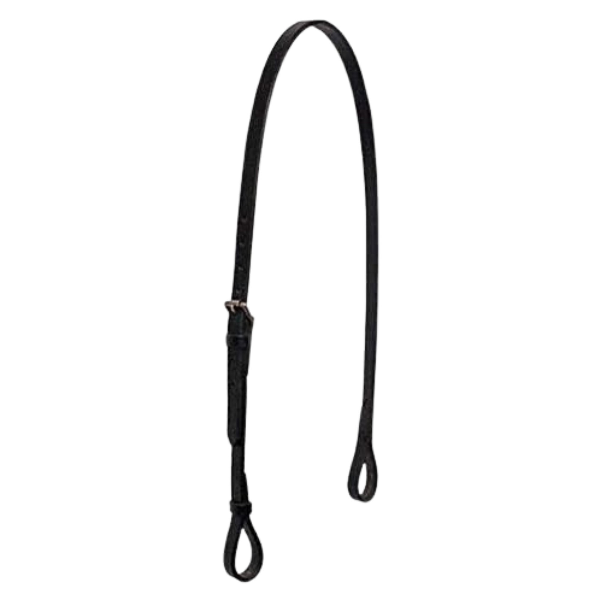 Black leather detachable neck strap made for the Nunn Finer Breastplates.