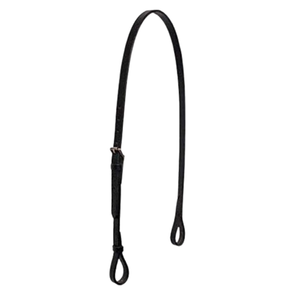 Black leather detachable neck strap made for the Nunn Finer Breastplates.