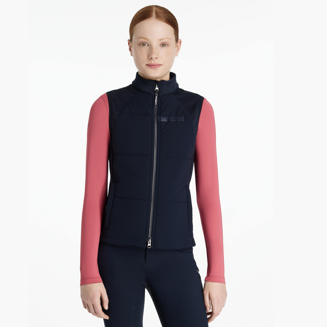 LeMieux Young Rider Pammy Training Gilet (Vest), Navy