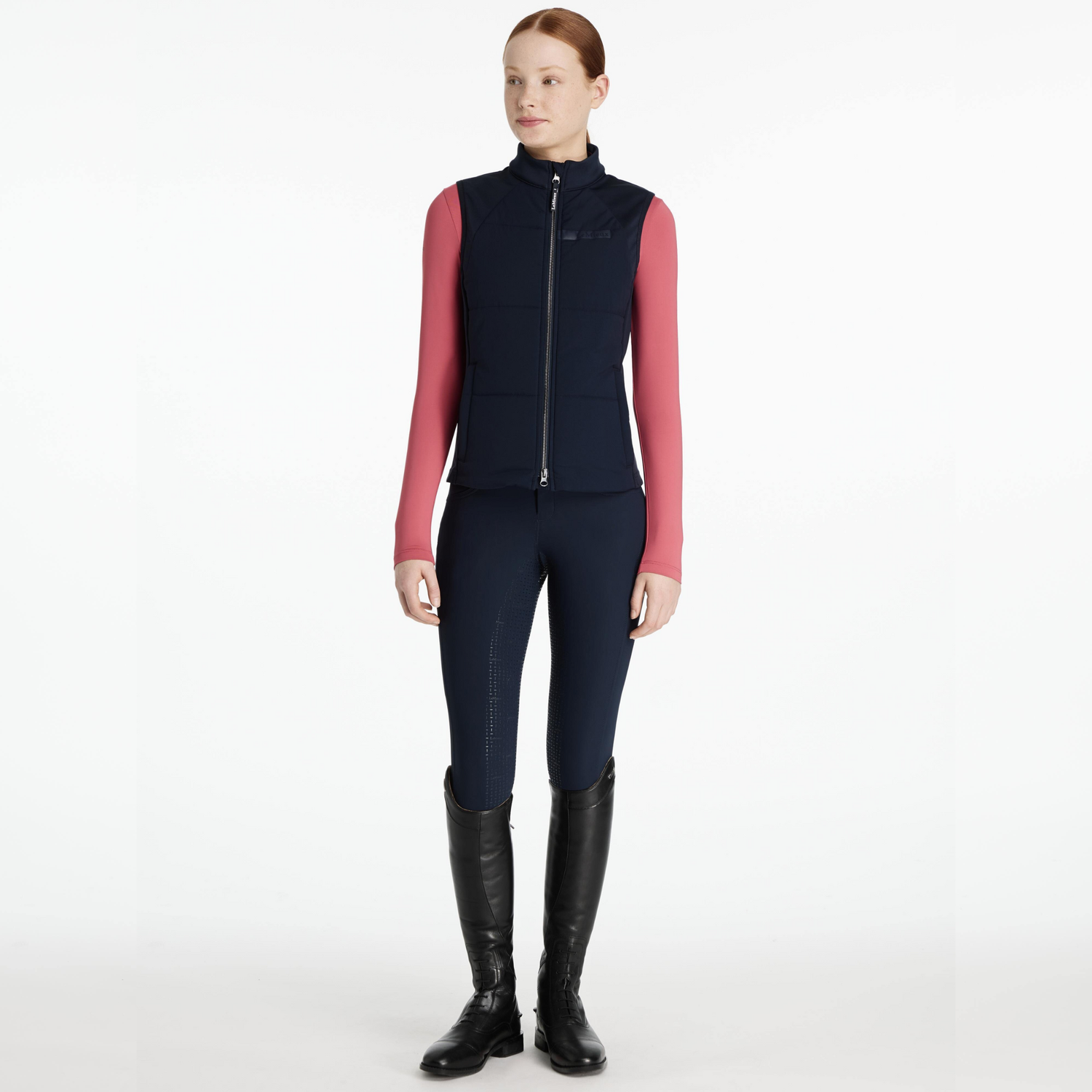 LeMieux Young Rider Pammy Training Gilet (Vest), Navy
