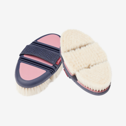 LeMieux Flexi Goat Hair Body Brush, Peony