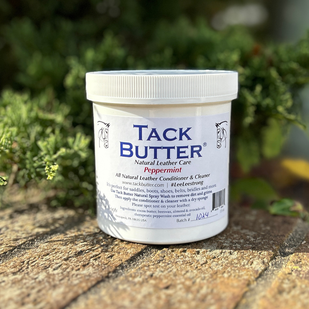 Tack Butter Peppermint All Natural Leather Conditioner & Cleaner, 15oz