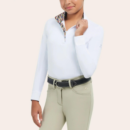 R.J. Classics Tori Jr. Show Shirt, Multi Horses