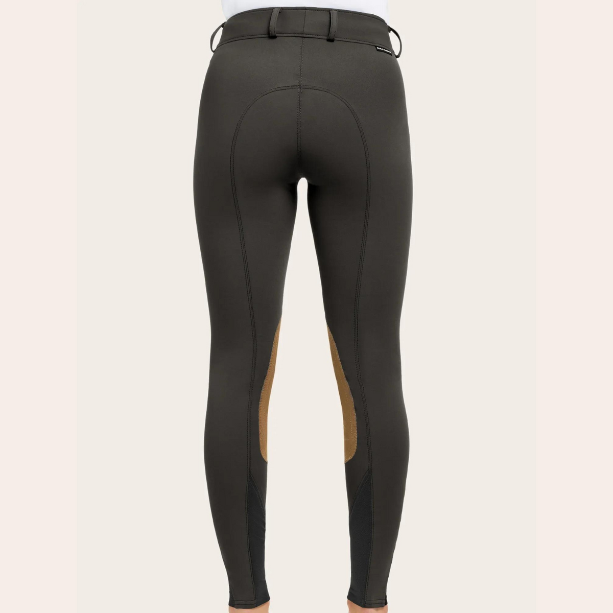 R.J Classics Gracie Knee Patch Breech, Black Olive