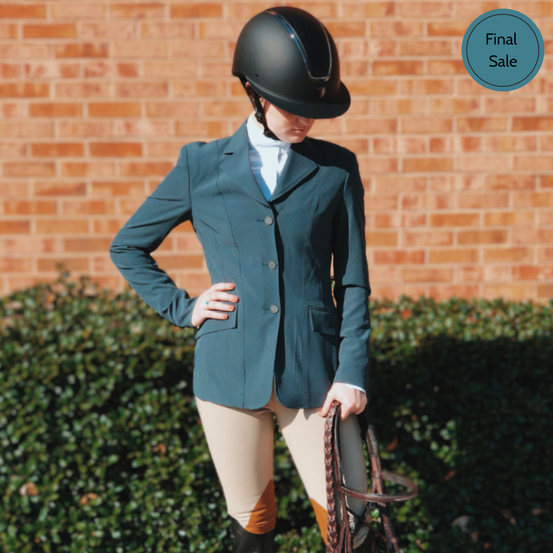 R.J. Classics Skylar 37.5 Grey Label Show Coat, Green