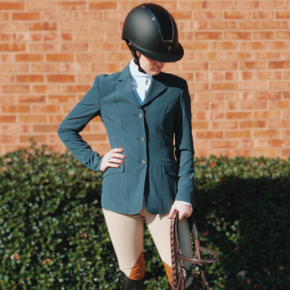 R.J. Classics Skylar 37.5 Grey Label Show Coat, Green