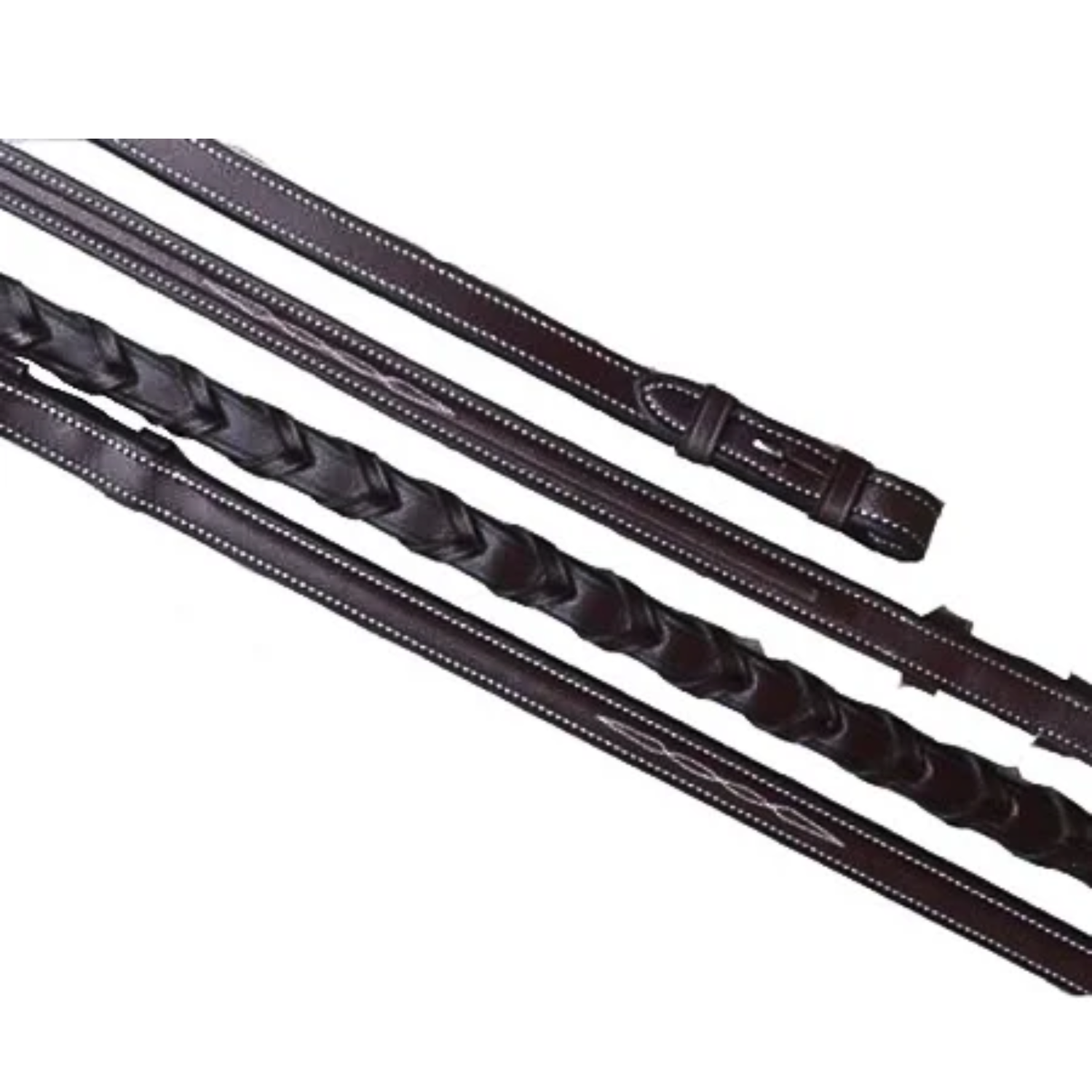 Red Barn Sovereign Round Raised Laced Reins