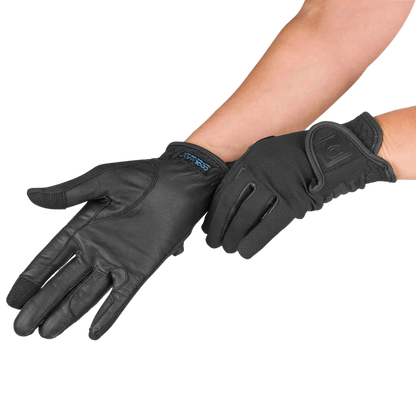 Romfh Leather Mesh Riding Gloves