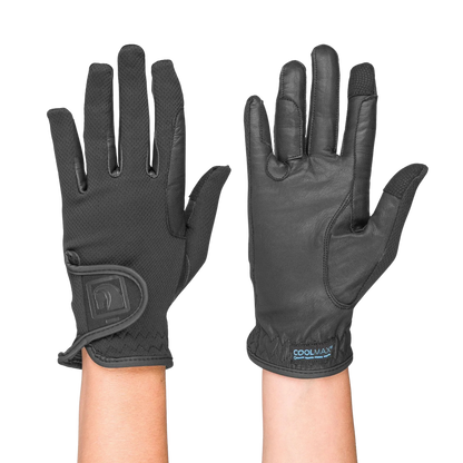 Romfh Leather Mesh Riding Gloves