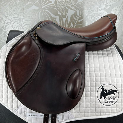 Image of 17.5&quot; used Ryder Riviera Tropheé jump saddle&