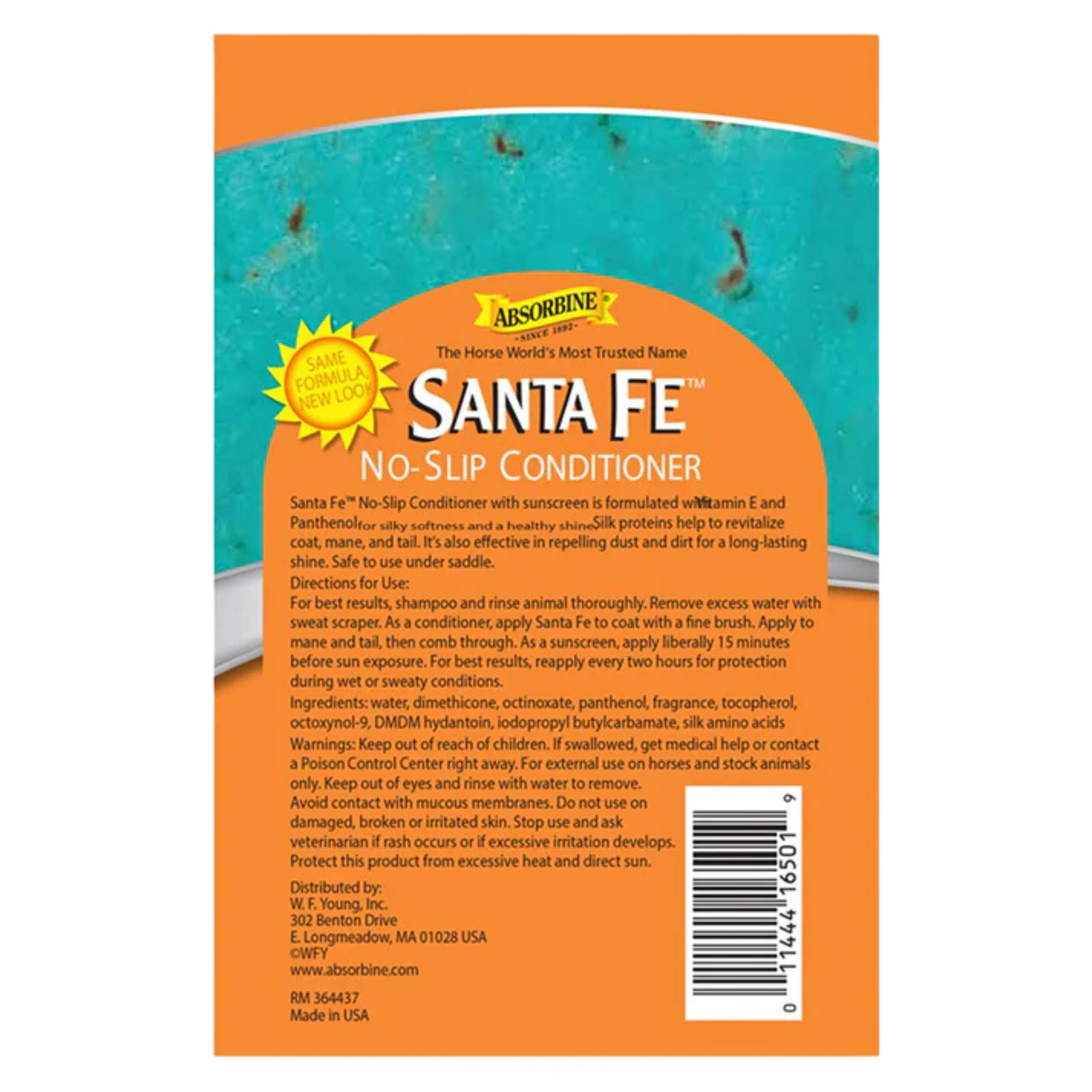 Santa Fe Coat Conditioner &amp; Sunscreen, 32oz
