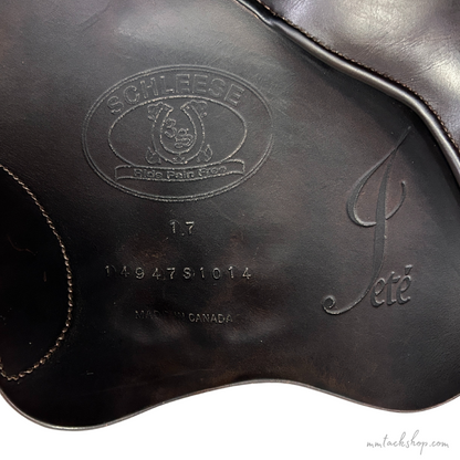 Used Schleese Jeté Jumping Saddle, Traditional Line