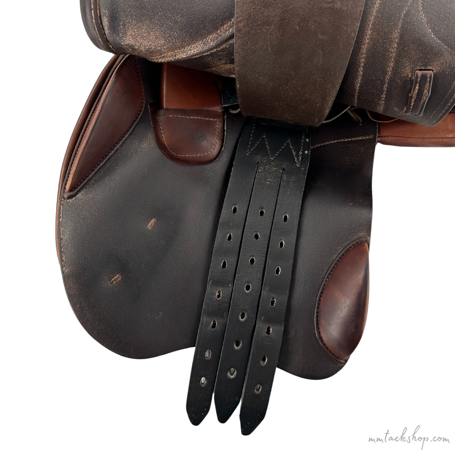 Used 17&quot; Schleese Jeté Jumping Saddle, Traditional Line