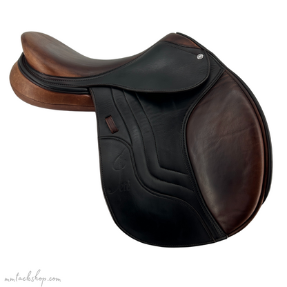 Used 17&quot; Schleese Jeté Jumping Saddle, Traditional Line
