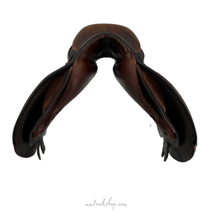 Used 17&quot; Schleese Jeté Jumping Saddle, Traditional Line