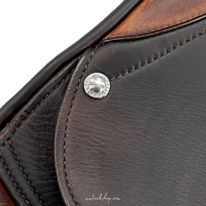 Used 17&quot; Schleese Jeté Jumping Saddle, Traditional Line