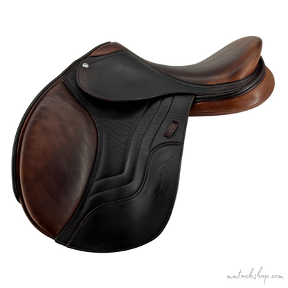 Used 17&quot; Schleese Jeté Jumping Saddle, Traditional Line