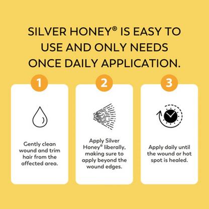 Silver Honey Hot Spot &amp; Wound Care, 2 oz