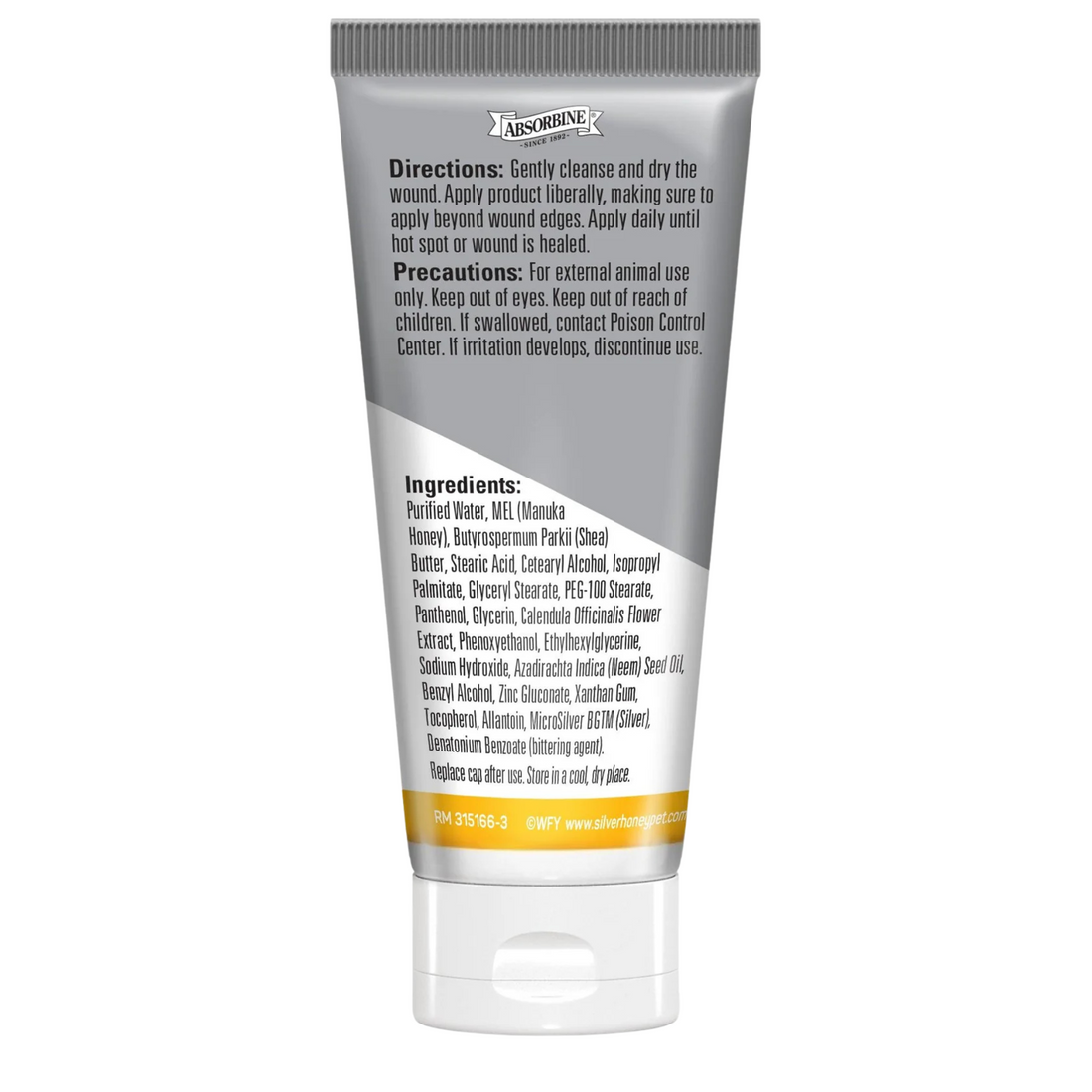 Silver Honey Hot Spot &amp; Wound Care, 2 oz