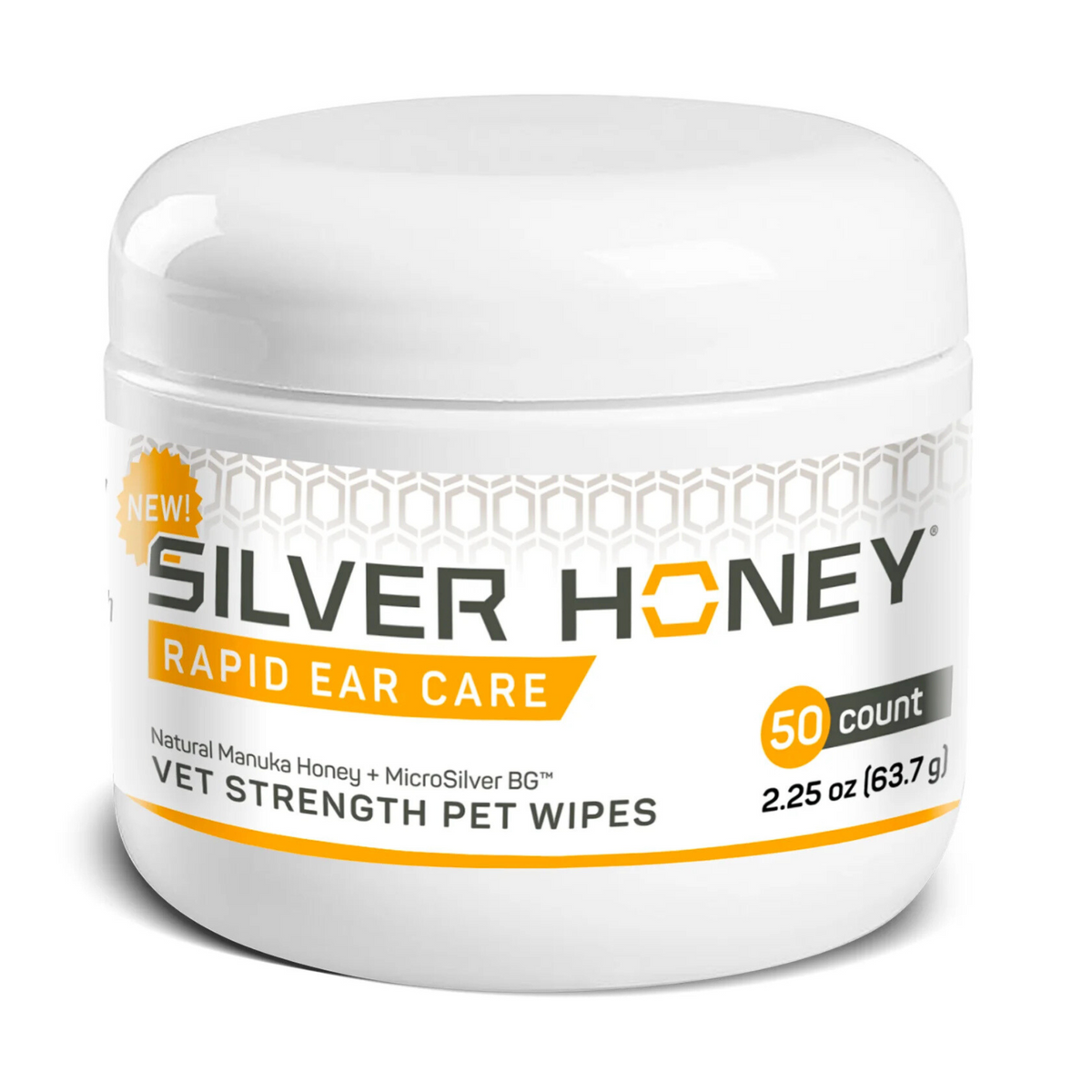 Silver Honey Pet Ear Wipes