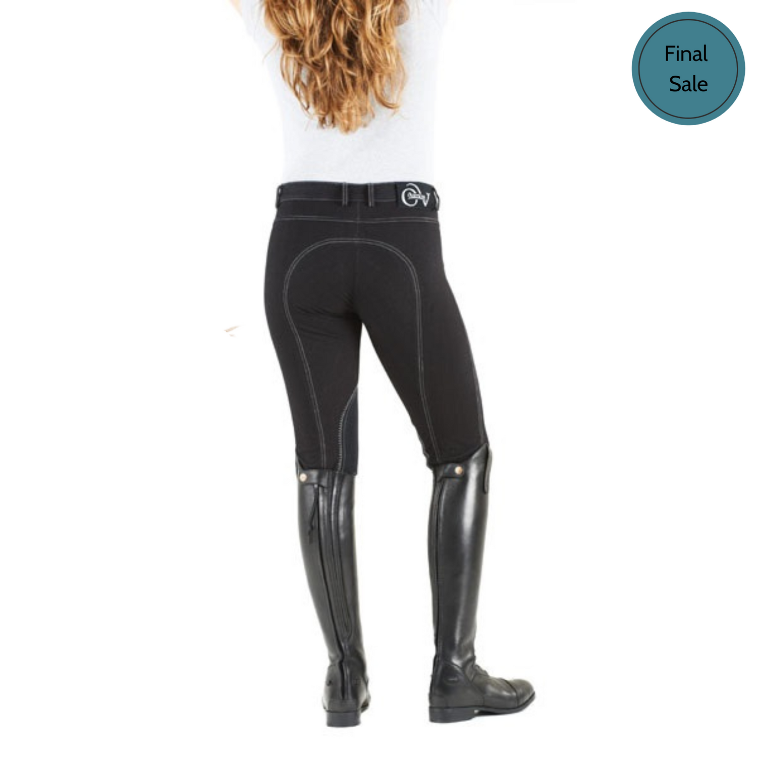 Ovation® SoftFLEX Zip Front Classic Knee Patch Breech