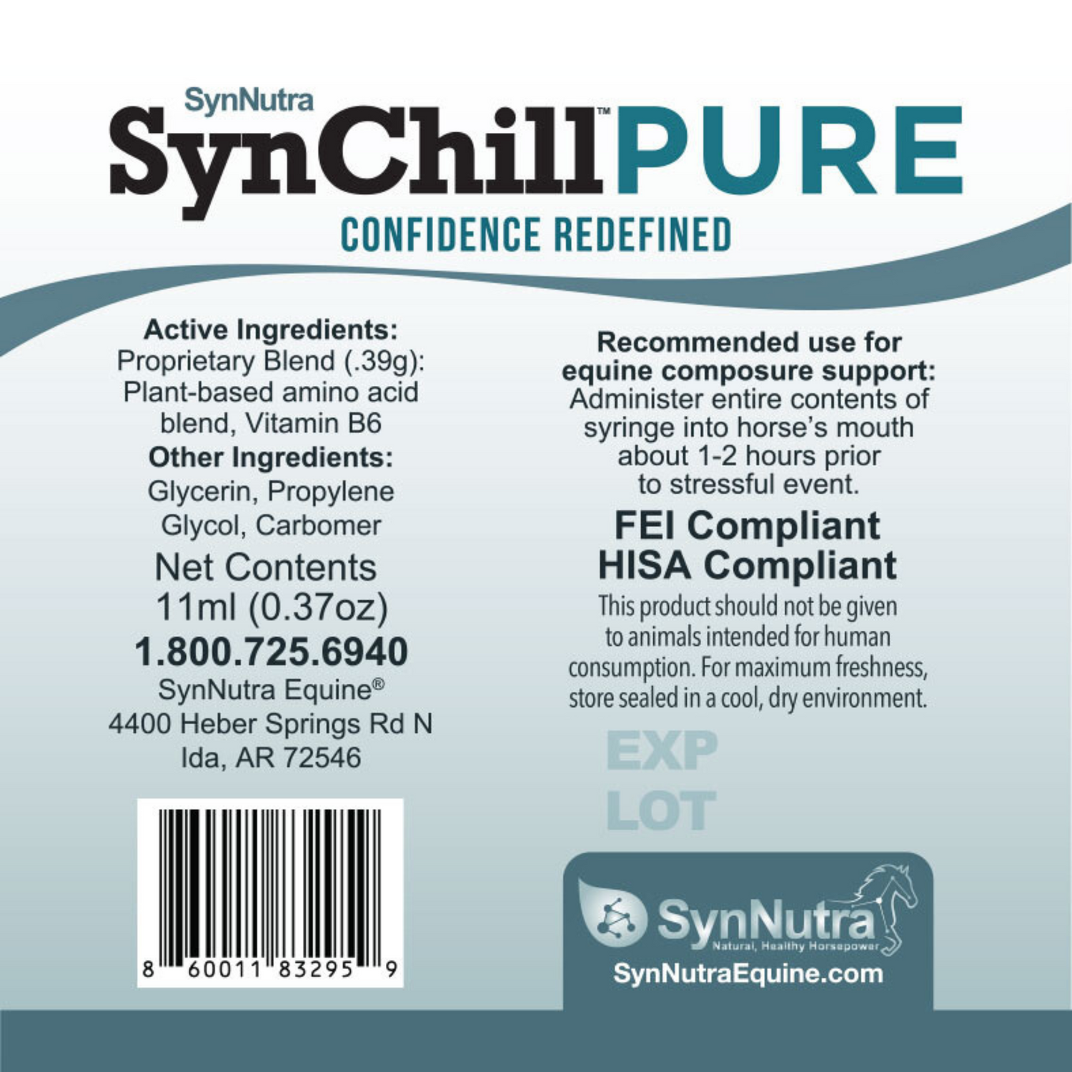 SynChill Pure Calming Gel