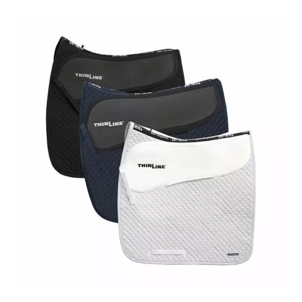 ThinLine Ultra Cotton Quilted Square Dressage Pad