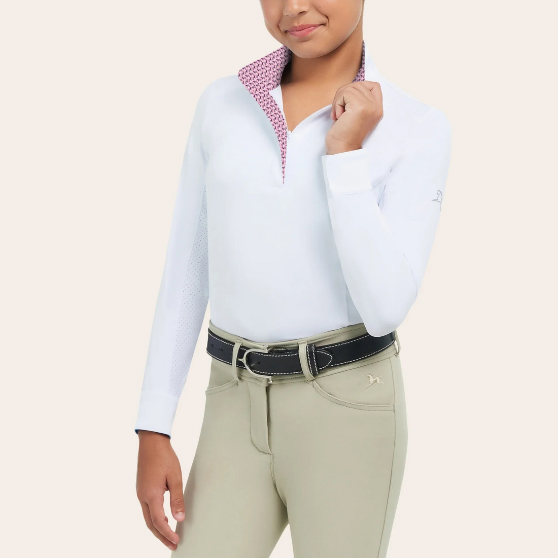 R.J. Classics Tori Jr. Show Shirt, Cloud Ponies