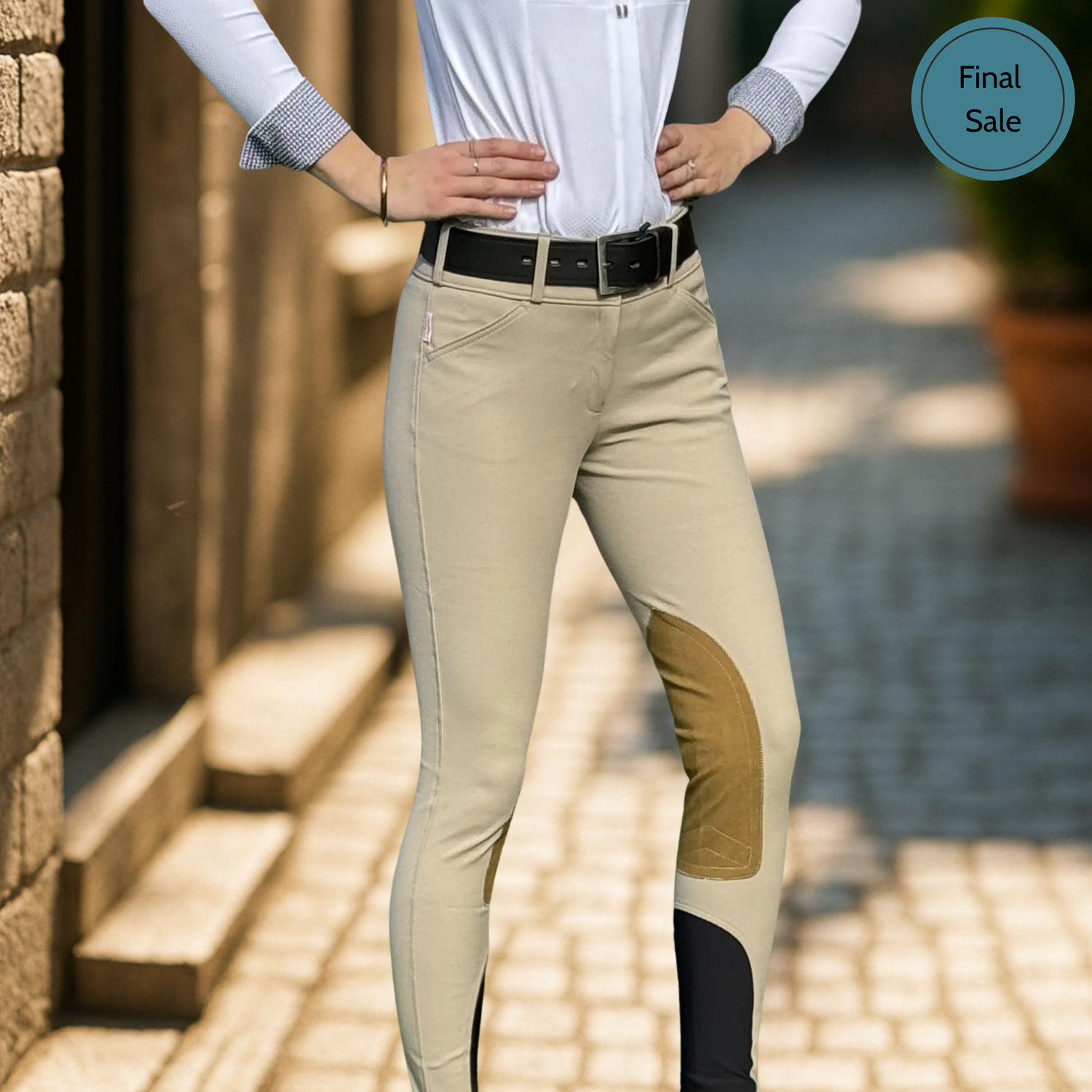 Tailored Sportsman Trophy Hunter, Low Rise Front Zip Boot Sock, Tan