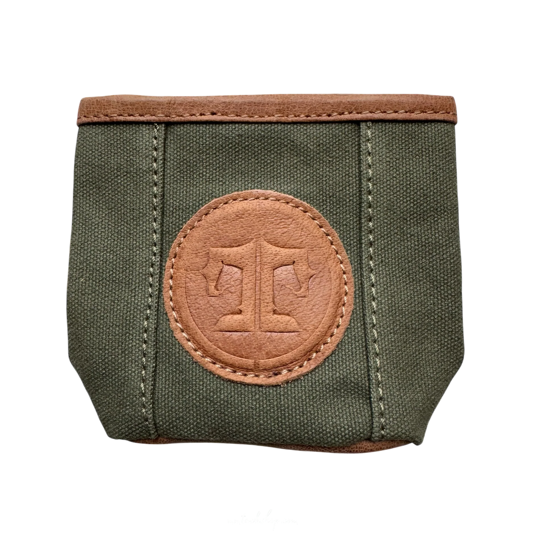 Tucker Tweed Equestrian Barn Treat Pouch, Olive