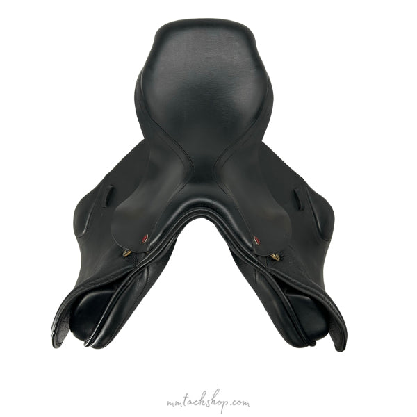 Black Albion K2 Jump Saddle, aerial view of seat