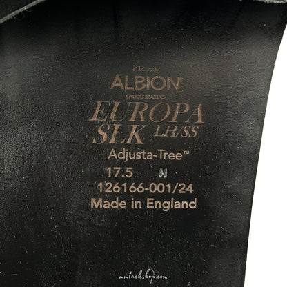 Albion Europa SLK Short Back Panel Dressage Saddle Serial Number