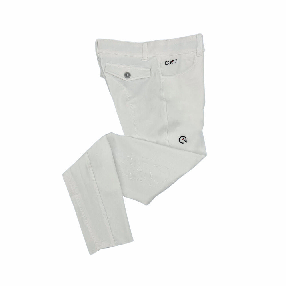 EGO7 Junior Jumping EJ Breech, White