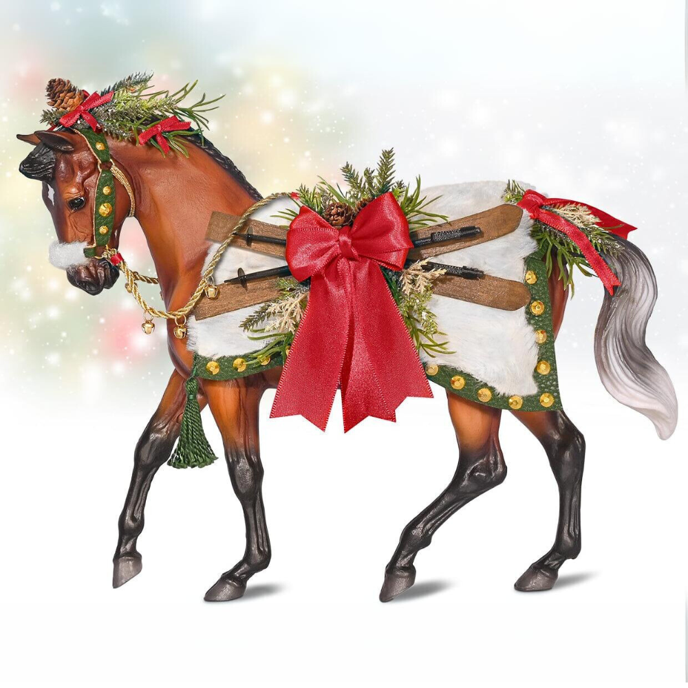 Breyer 2024 Holiday Horse Après Ski