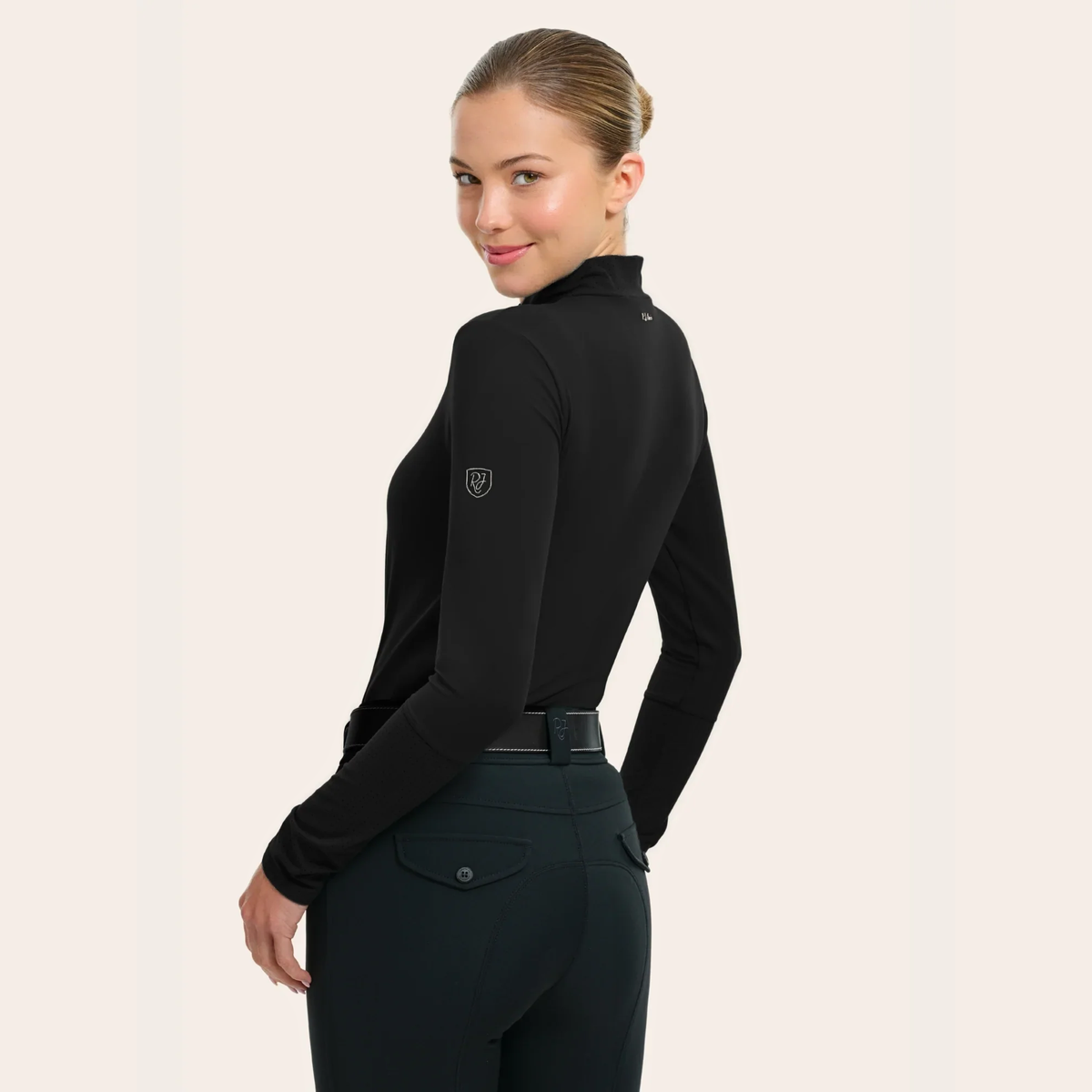 R.J.Classics Jamie Wrap Neck, Black
