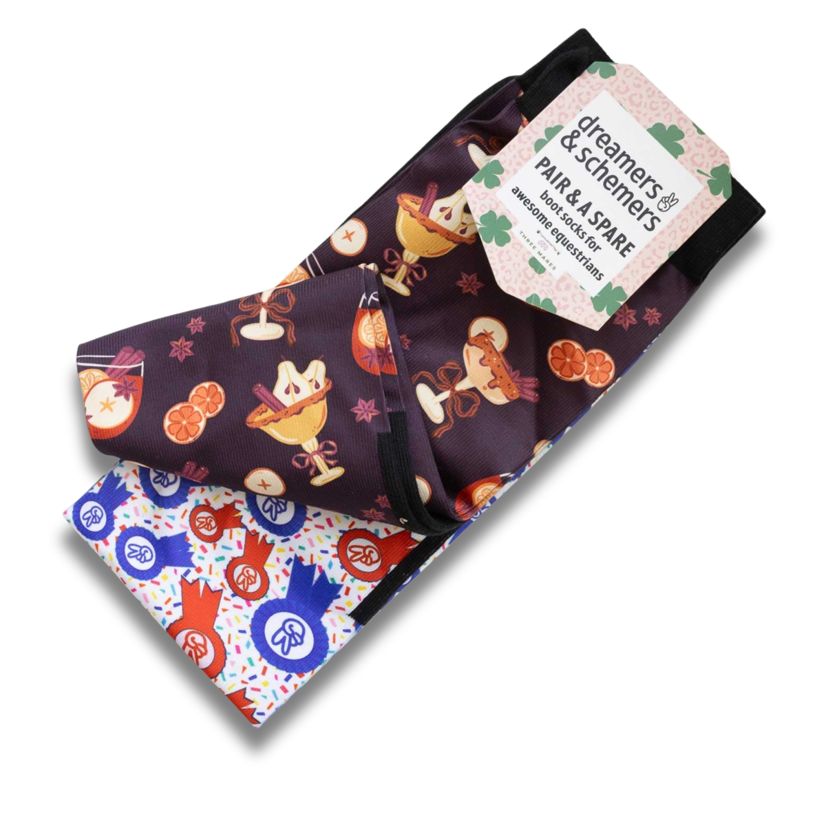 Dreamers &amp; Schemers Stir Crazy Pair &amp; A Spare Boot Socks