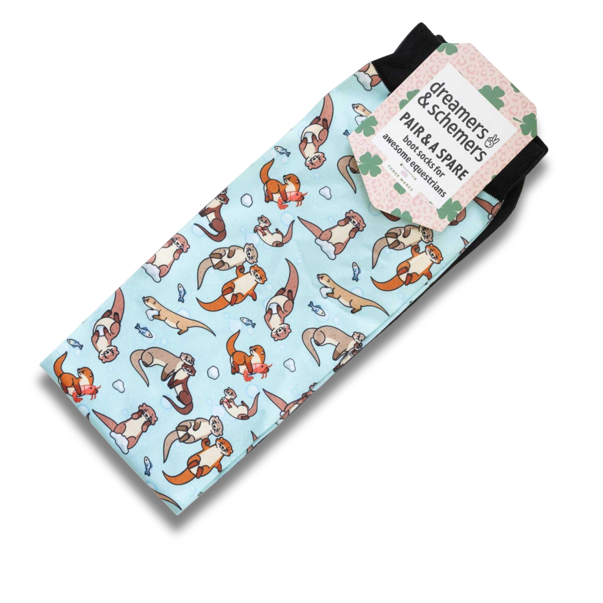 Dreamers &amp; Schemers Otter-ly Adorable Pair &amp; A Spare Boot Socks