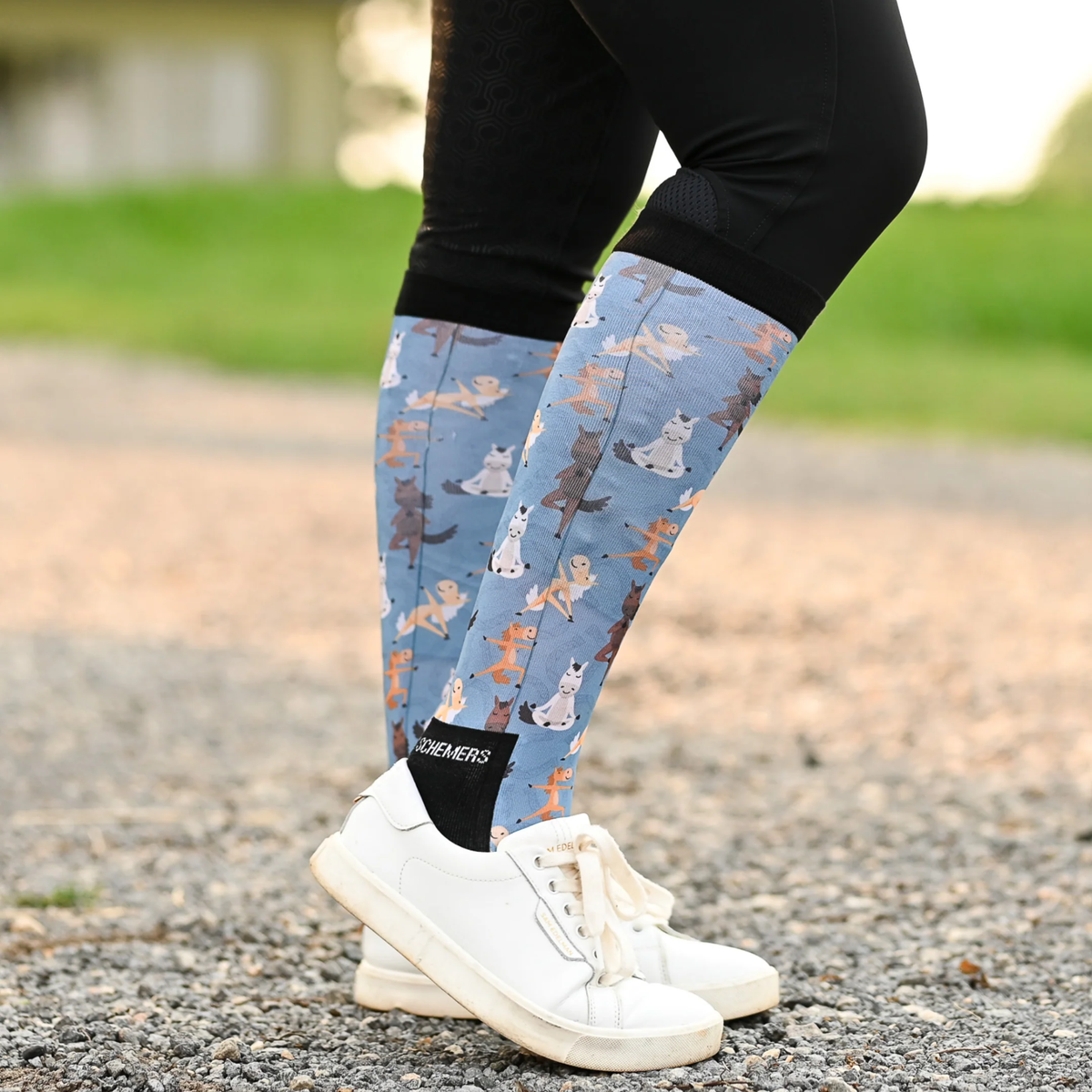 Dreamers &amp; Schemers Pony Pilates Pair &amp; A Spare Boot Socks