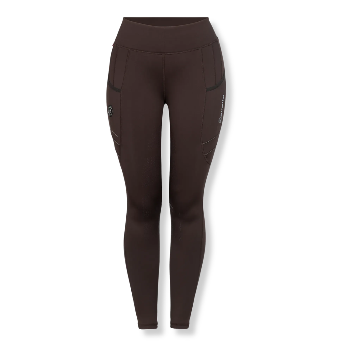 Cavallo Lin Grip RL Full Grip Riding Leggings, Cafe Noir