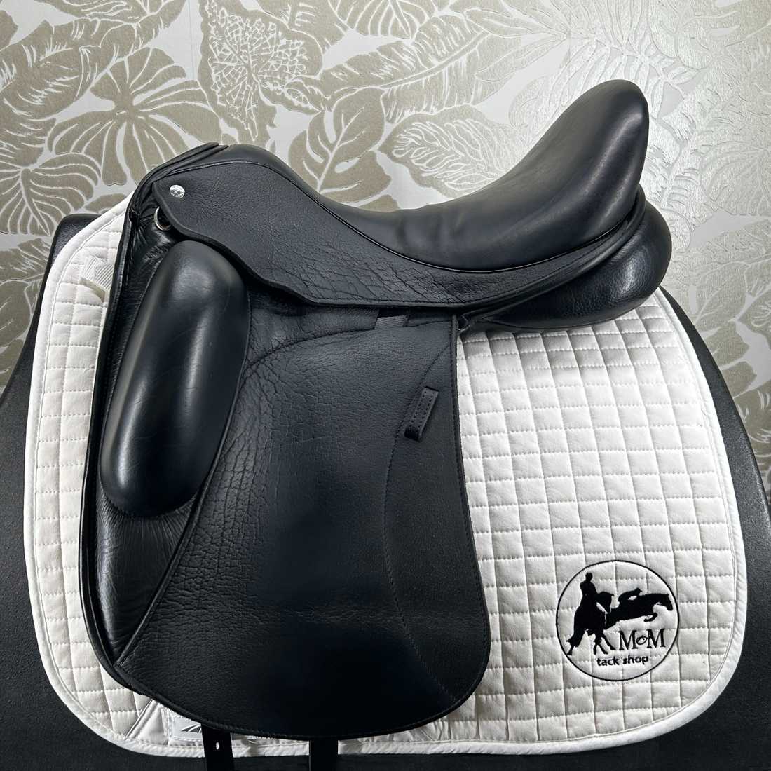 Used Custom Icon Alpha Dressage Saddle