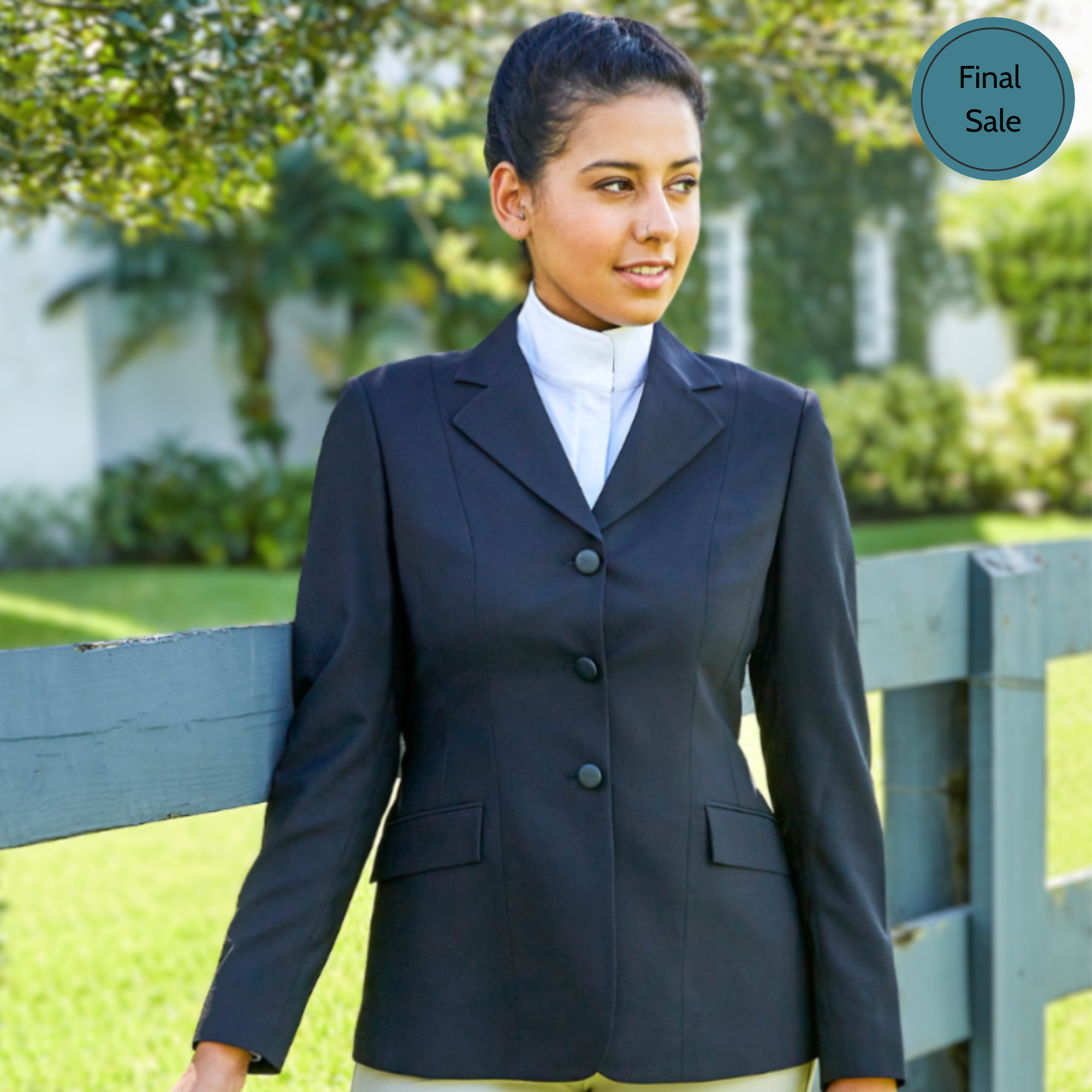 R.J. Classics Sydney II Ladies Show Coat, Black