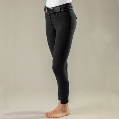 Tredstep Trace Knee Patch Breech, Black