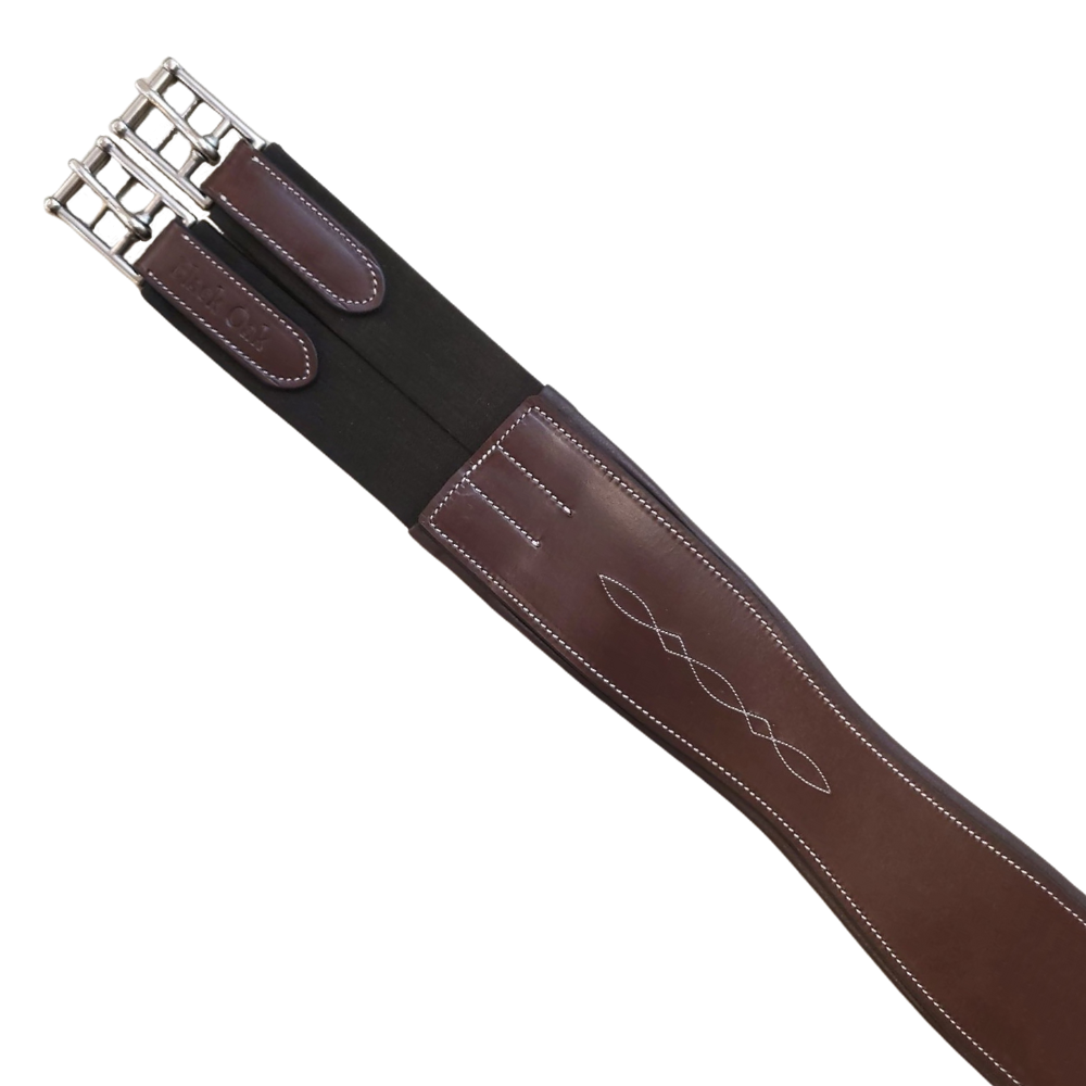 Black Oak Leather Hunter Girth