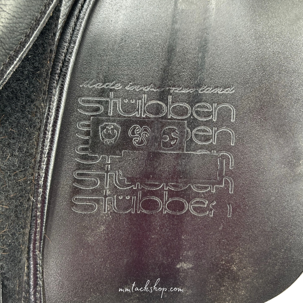 Used 17.5" Stubben D Aramis N.T. Dressage Saddle