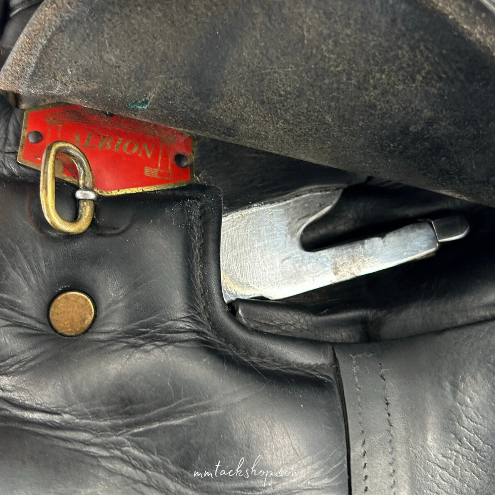 Used 17" Albion SLK High Head Dressage Saddle