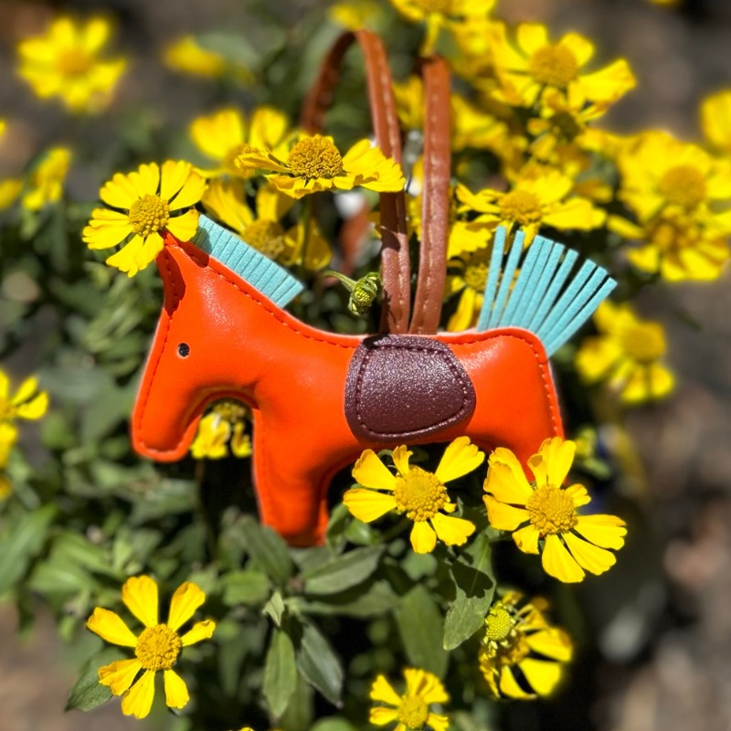 Colorful Horses Bag Charms