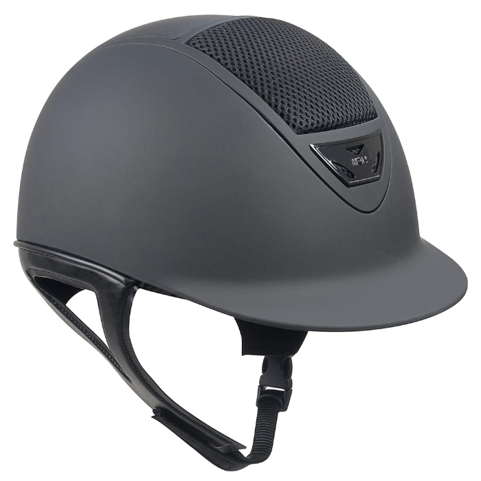 IRH IR4G XLT Premium Show Helmet, Matte Black/Matte Vent 