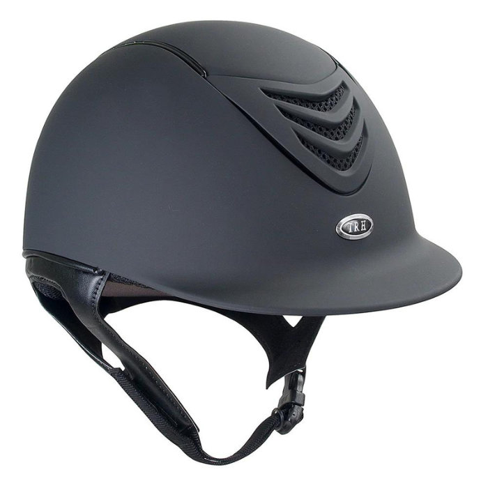 IRH IR4G Competitors Choice Long Oval Helmet, Matte Black/Matte Vent