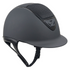 Matte black with gloss black frame IRH XLT Premium Show Helmet